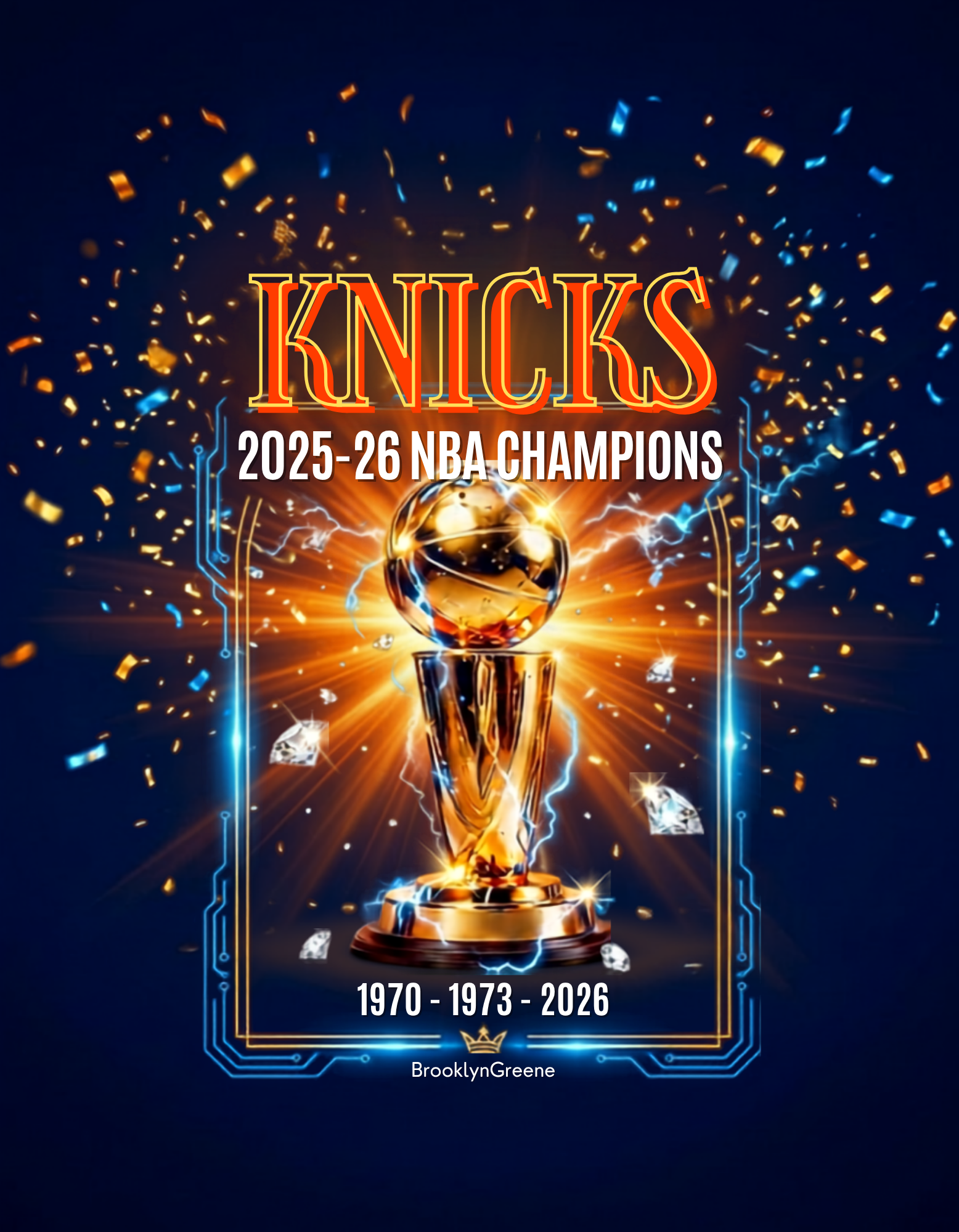 Let's Go Knicks Tee