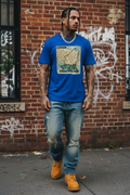 Fort Greene Tee – Puerto Rican Model Front View Posted Up