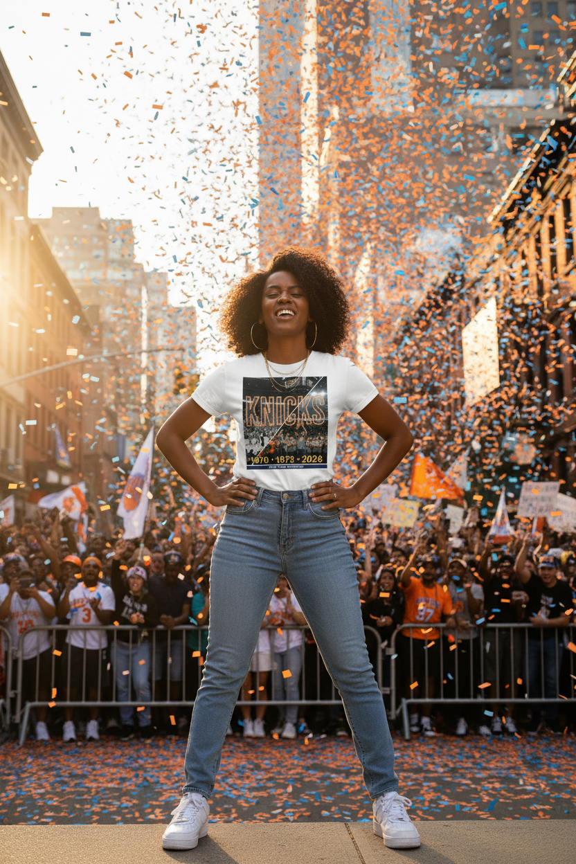 Knicks Tee – Woman Model Championship