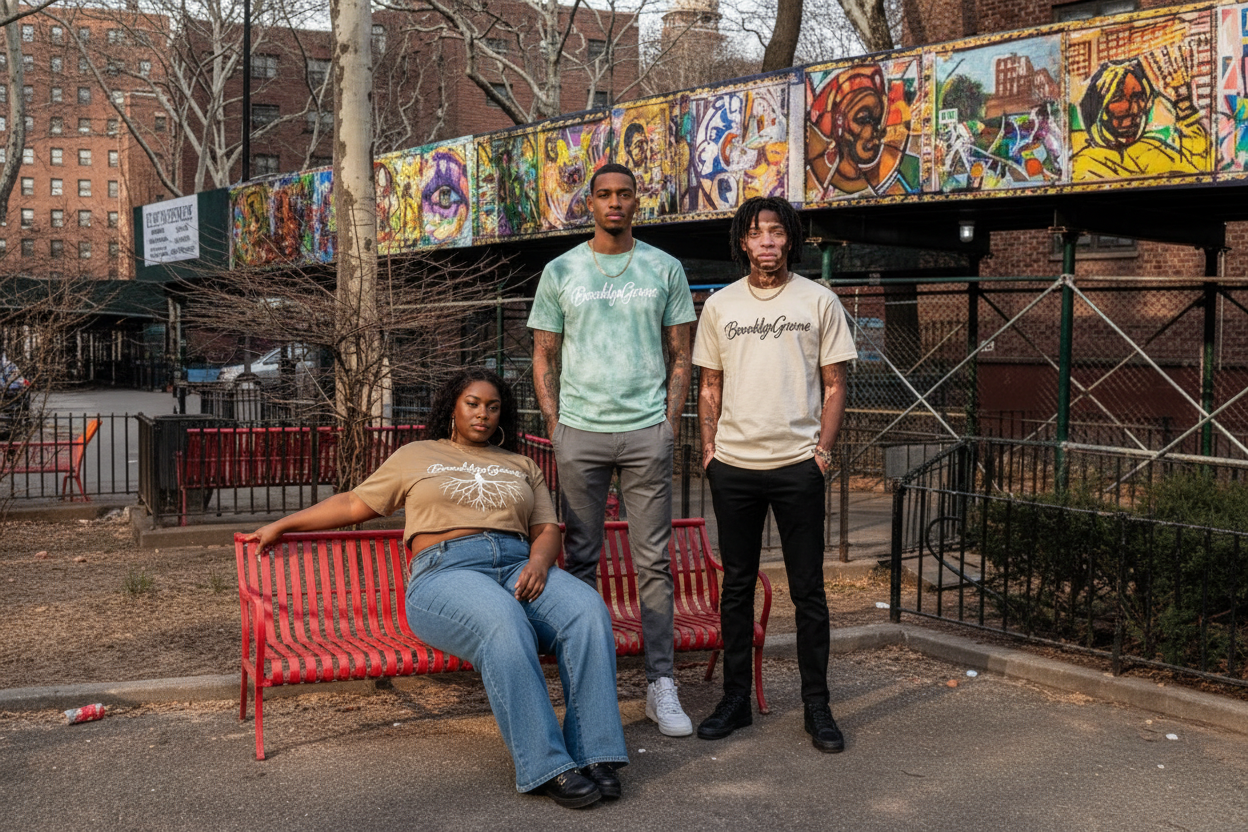 The Squad — Mural Pavilion, Vitiligo Papi, All Grounded